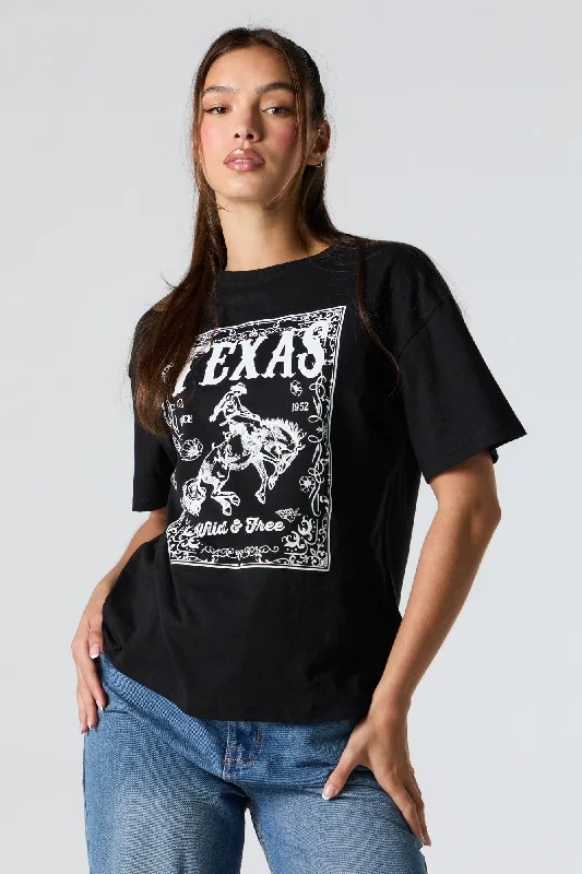 Texas Graphic Boyfriend T-Shirt