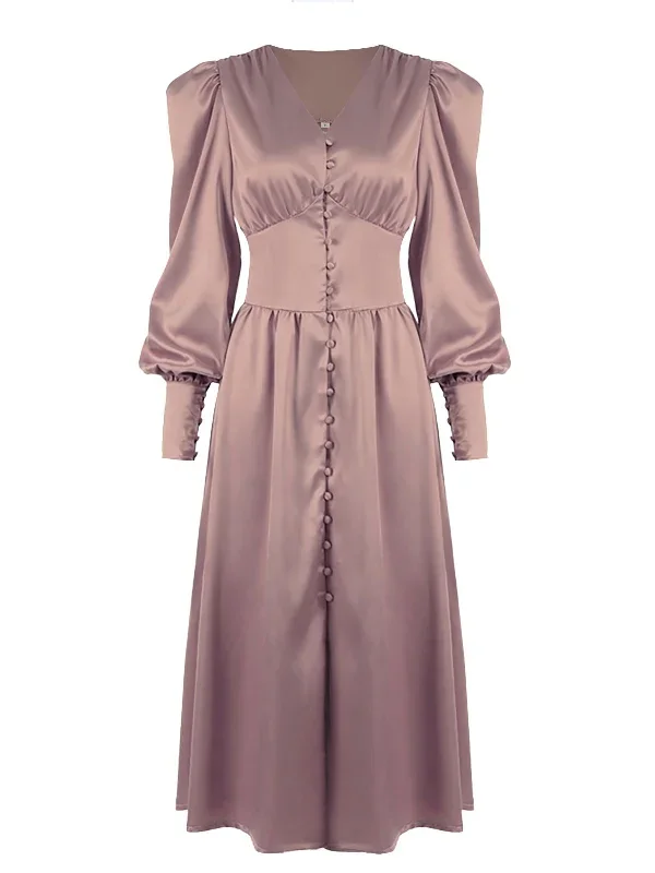 1940s-solid-silk-buttoned-tea-dress-1