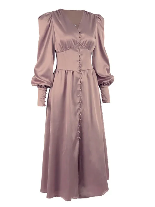 1940s-solid-silk-buttoned-tea-dress-1