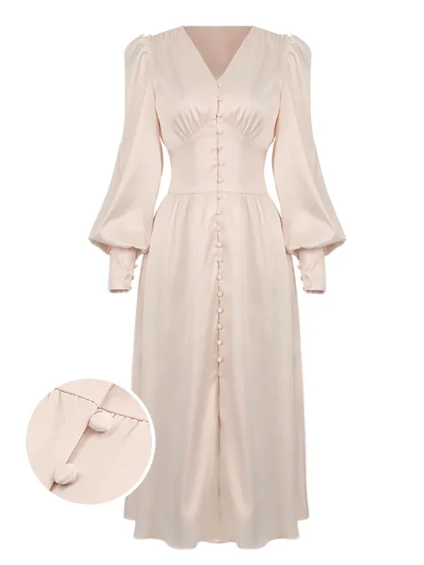 1940s-solid-silk-buttoned-tea-dress-1