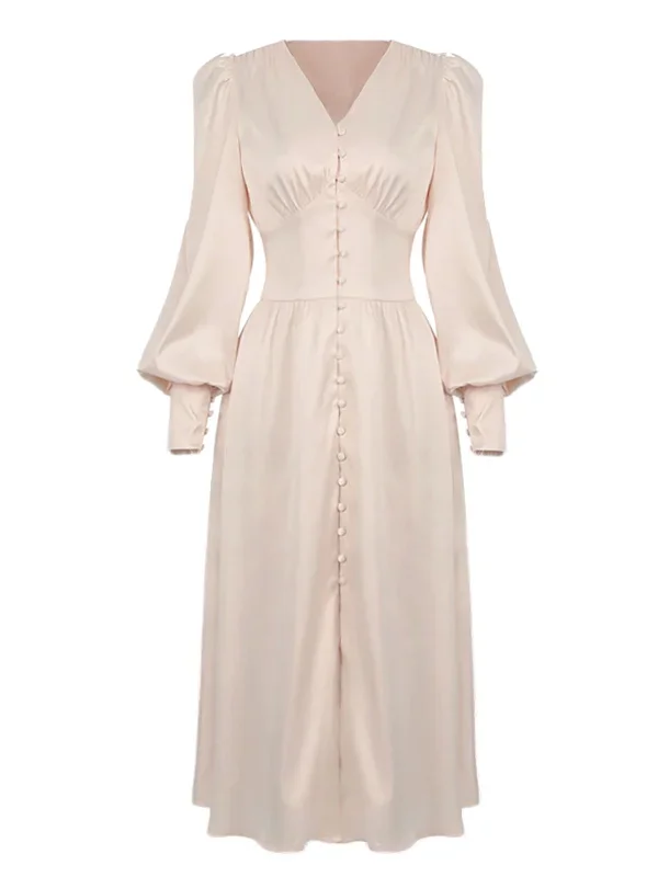 1940s-solid-silk-buttoned-tea-dress-1