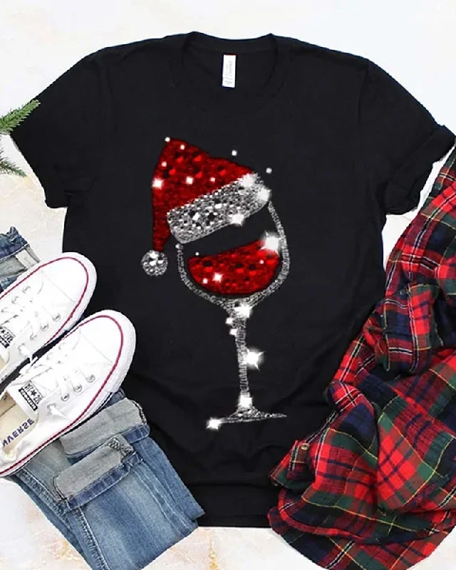 2022-juliafashion-new-casual-tshirts-tee-tops-short-sleeve-t-shirt-christmas-hatprint-wine-glass-print-plus-size-3xl-2xlcasual-t-shirt