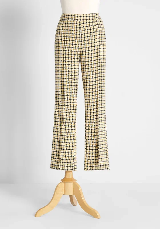 Yellow Checkered