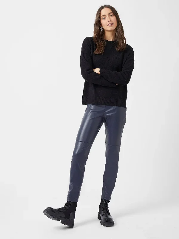 Ania Faux Leather Skinny Trousers