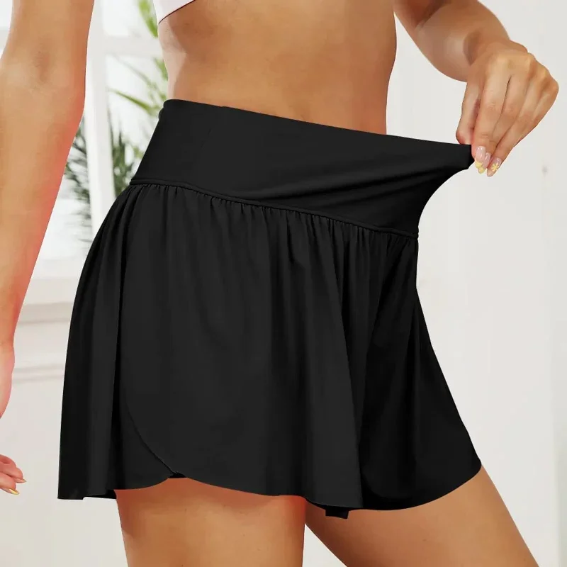 Athlete High Waist Workout Shorts Shorts