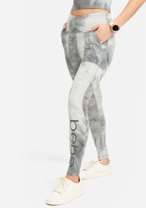 Bebe Tie Dye Pocket Legging