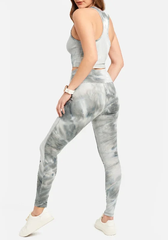 Grey/White Tie-Dye