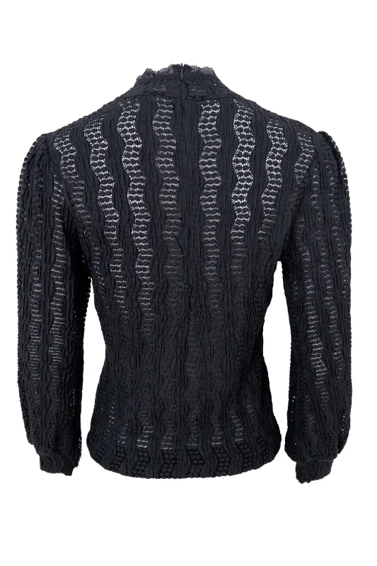 black-colour-bceleonora-lace-blouse-w-turtleneck-black