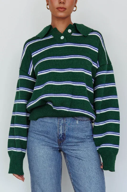 boston-collared-knit-sweater-striped-forest-green