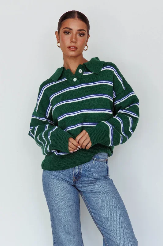 boston-collared-knit-sweater-striped-forest-green