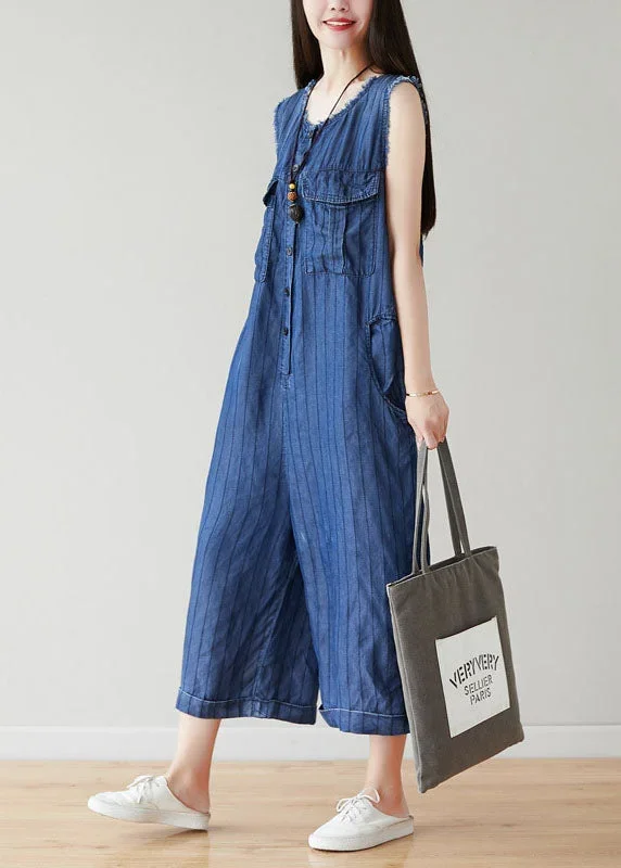 classy-navy-o-neck-striped-cotton-jumpsuits-wide-leg-pants-sleeveless