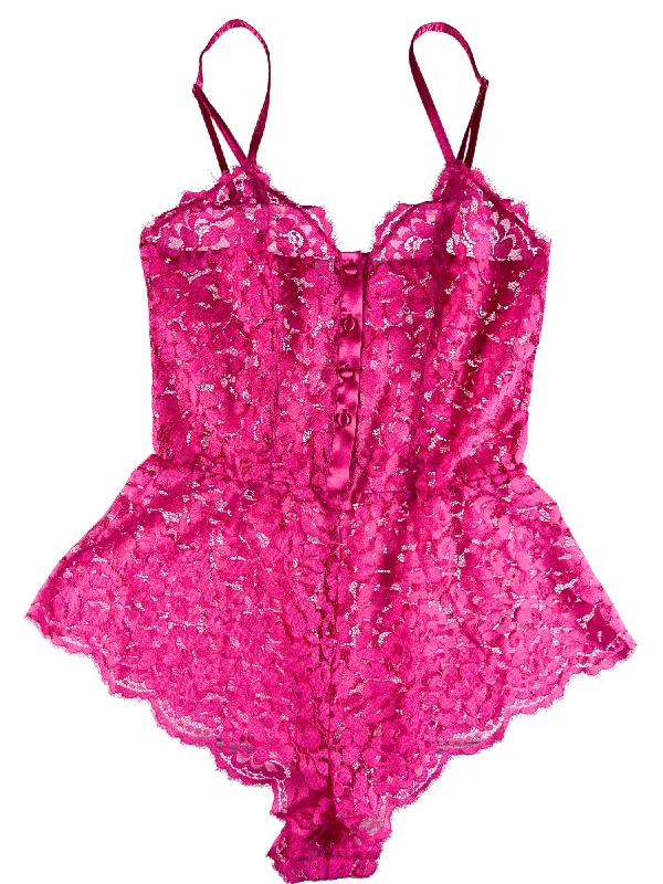 Cosabella Magnolia Romper - Flori Pink