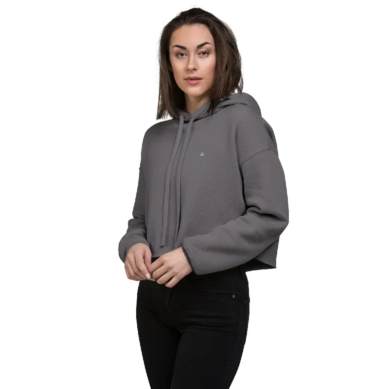 Regular Fit Crop Hoodie