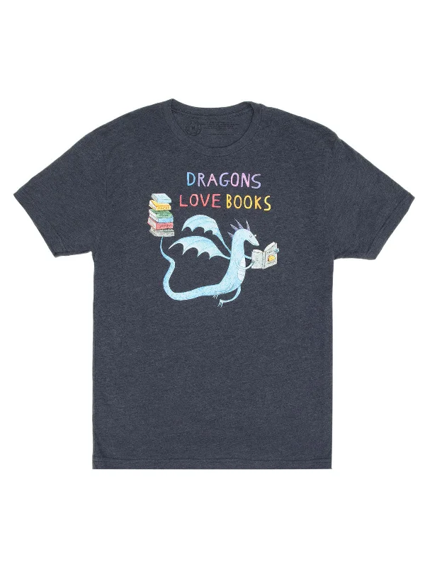 Dragons Love Books Unisex T-Shirt