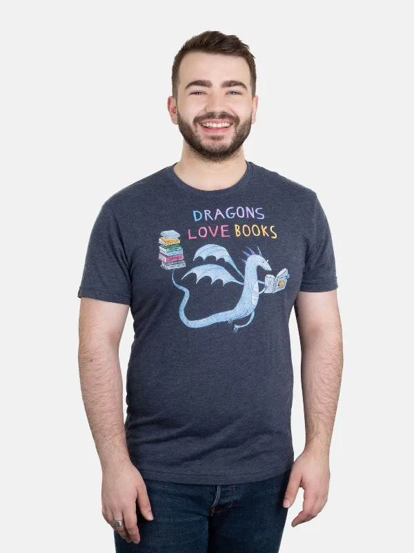 dragons-love-books-unisex-t-shirt