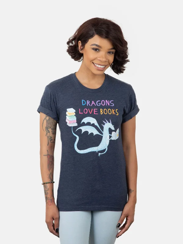 dragons-love-books-unisex-t-shirt