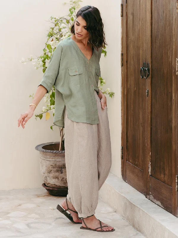 dune-french-linen-shirt-moss