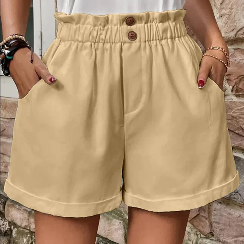 High Waisted Casual Streetwear Shorts