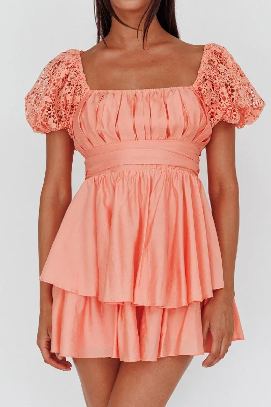 hold-my-halo-lace-sleeve-romper-apricot