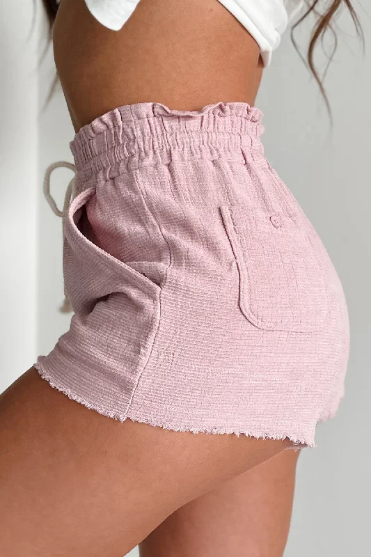 if-you-cant-tell-frayed-drawstring-waist-shorts-blush