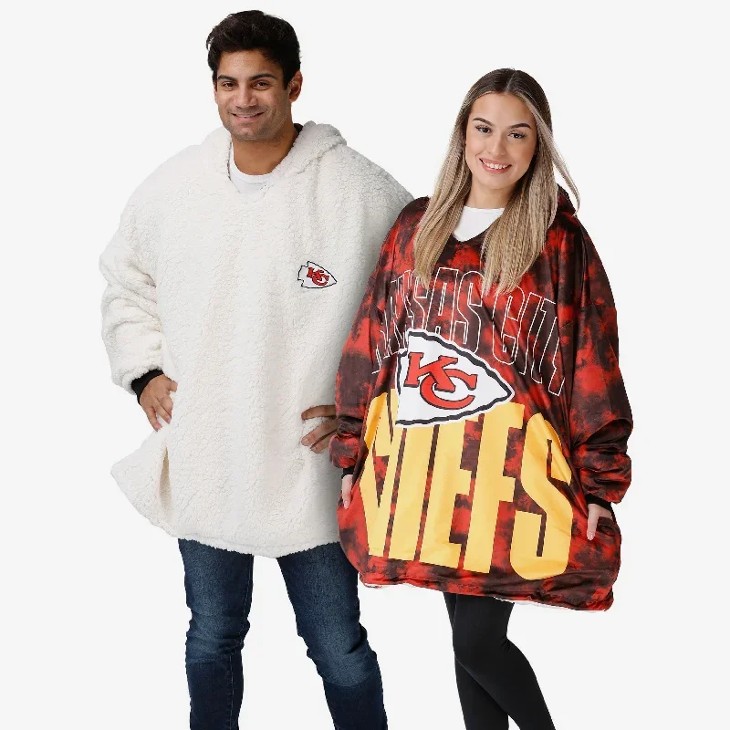 Kansas City Chiefs Bold Logo Camo Hoodeez