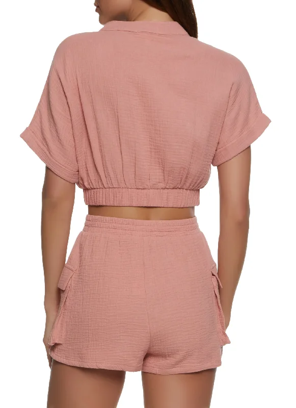 mauve-gauze-knit-cropped-shirt-1413058753561