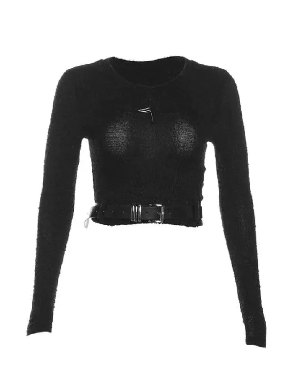 metal-star-decor-belted-hem-cropped-long-sleeve-knit