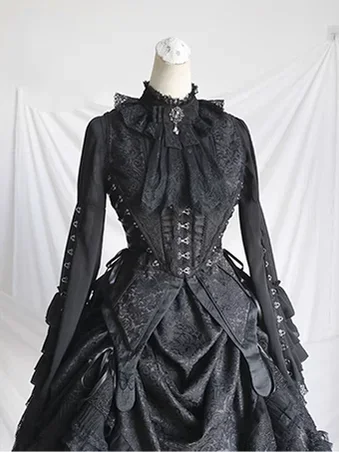 milu-herbarium-gothic-lolita-skirt-set-shirt-vest-multicolor