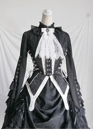 milu-herbarium-gothic-lolita-skirt-set-shirt-vest-multicolor