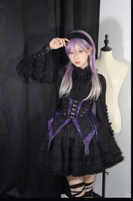 milu-herbarium-gothic-lolita-skirt-set-shirt-vest-multicolor