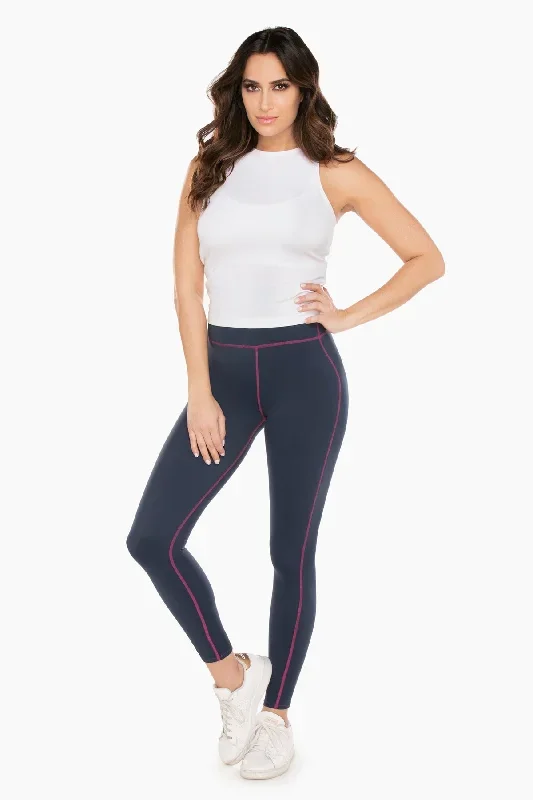 Dress Blues Tummy Control Performance Leggings