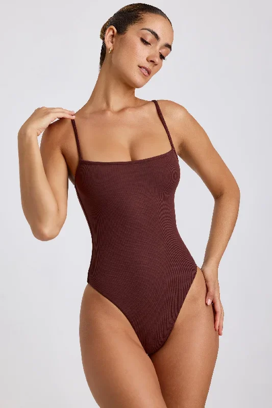 nadia-square-neck-strappy-bodysuit-chocolate