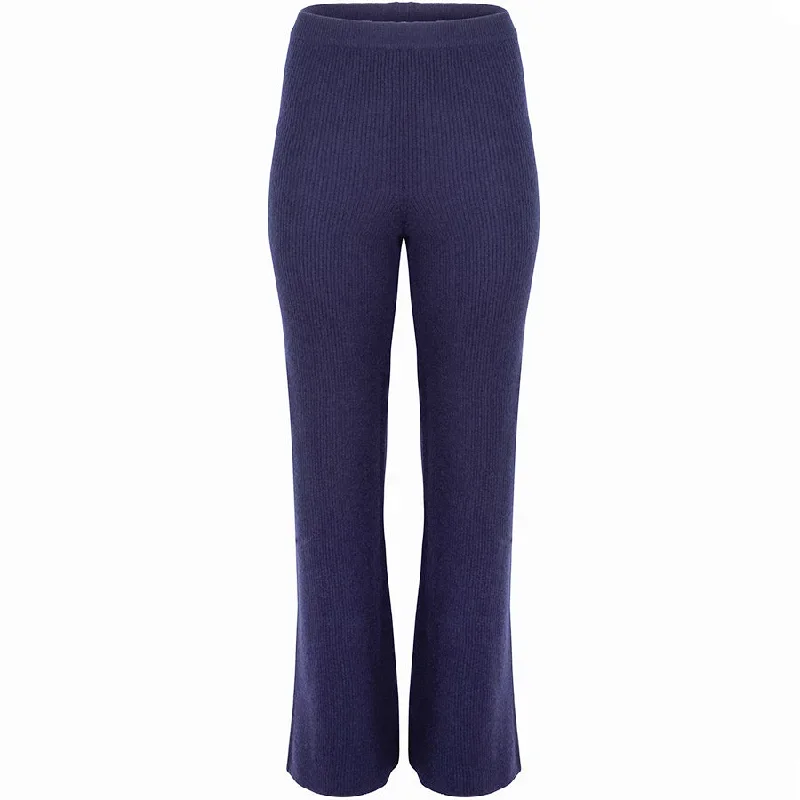 CASHMERE PANTS ""NEW VJEIL"" IN NAVY