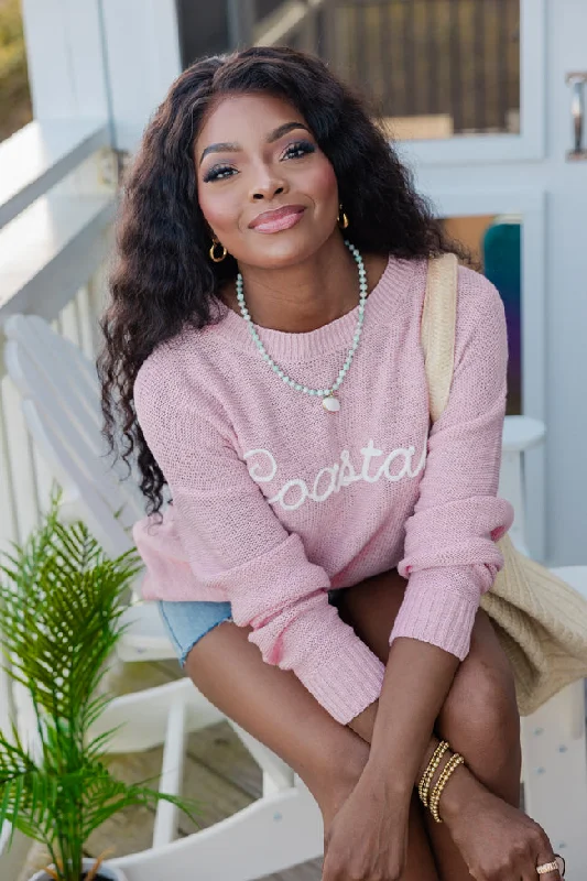 off-to-the-beach-pink-coastal-script-sweater