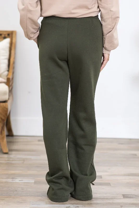 olive-drawstring-straight-leg-pants