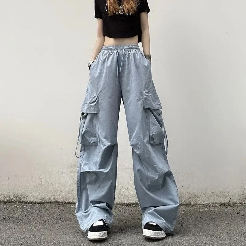 Spring Summer Hip-hop Cargo Trousers