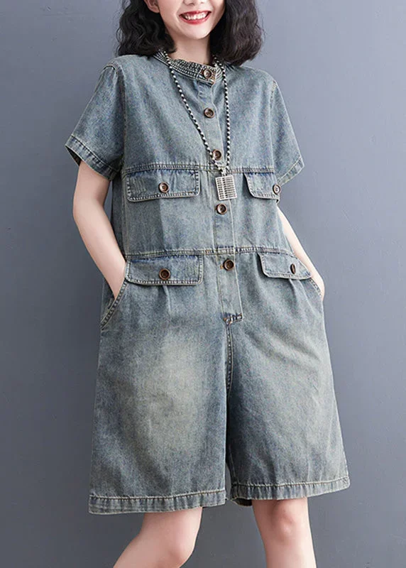 plus-size-denim-blue-o-neck-patchwork-button-jumpsuits-short-sleeve