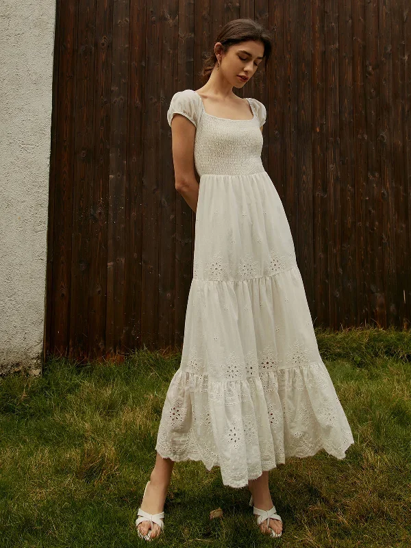 pure-cotton-ruched-long-dress