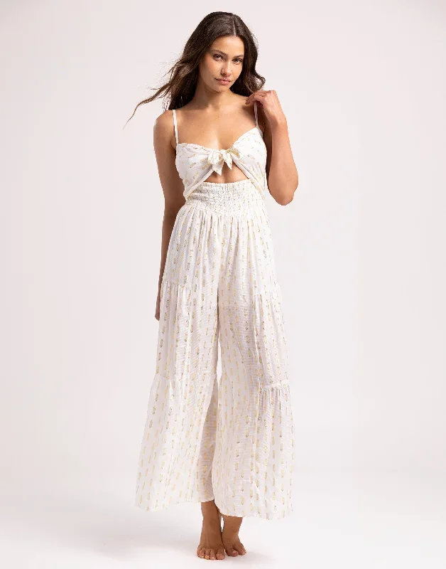 Ray Jumpsuit - White