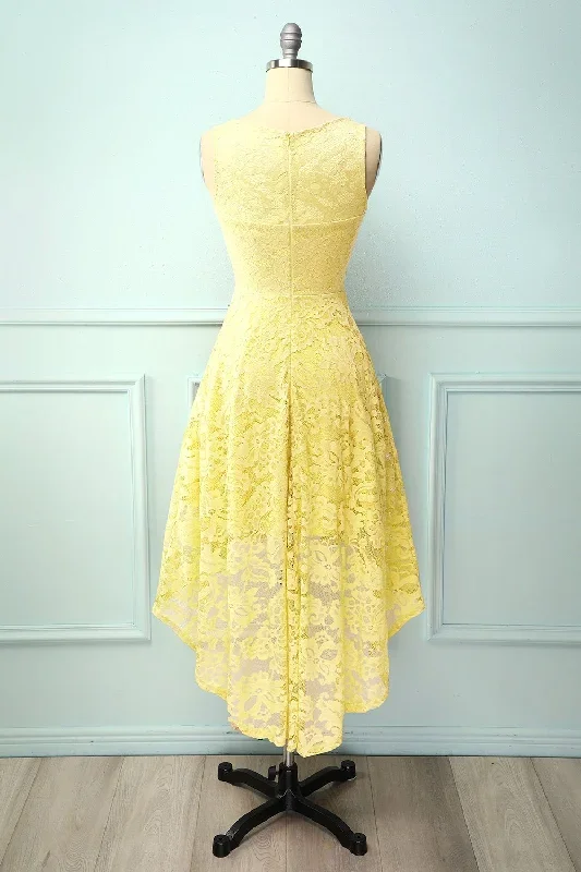 robe-asymetrique-en-dentelle-jaune