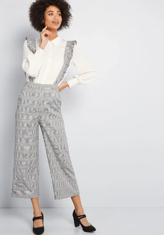 Ruffles Within Reach Wide-Leg Pants