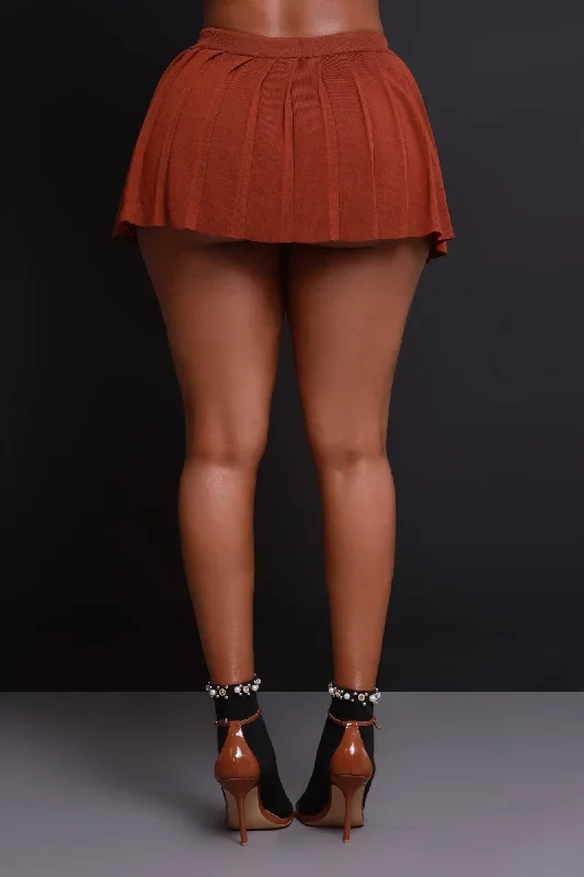 rush-week-pleated-mini-tennis-skort-brown