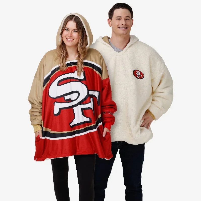 San Francisco 49ers Reversible Colorblock Hoodeez