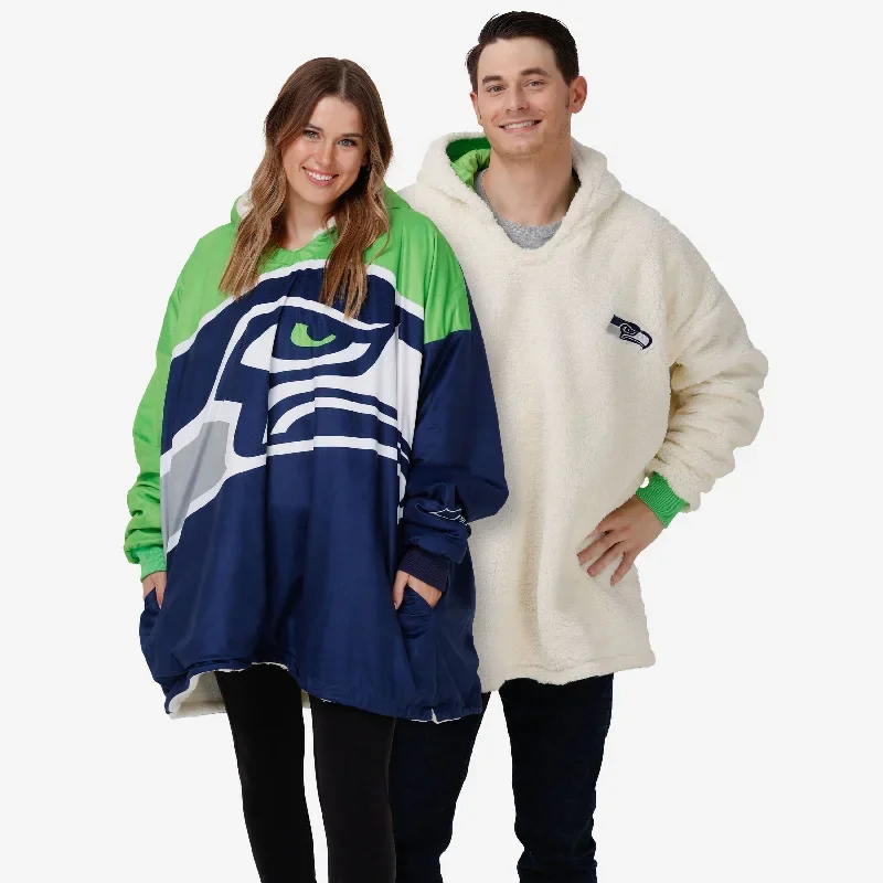 Seattle Seahawks Reversible Colorblock Hoodeez