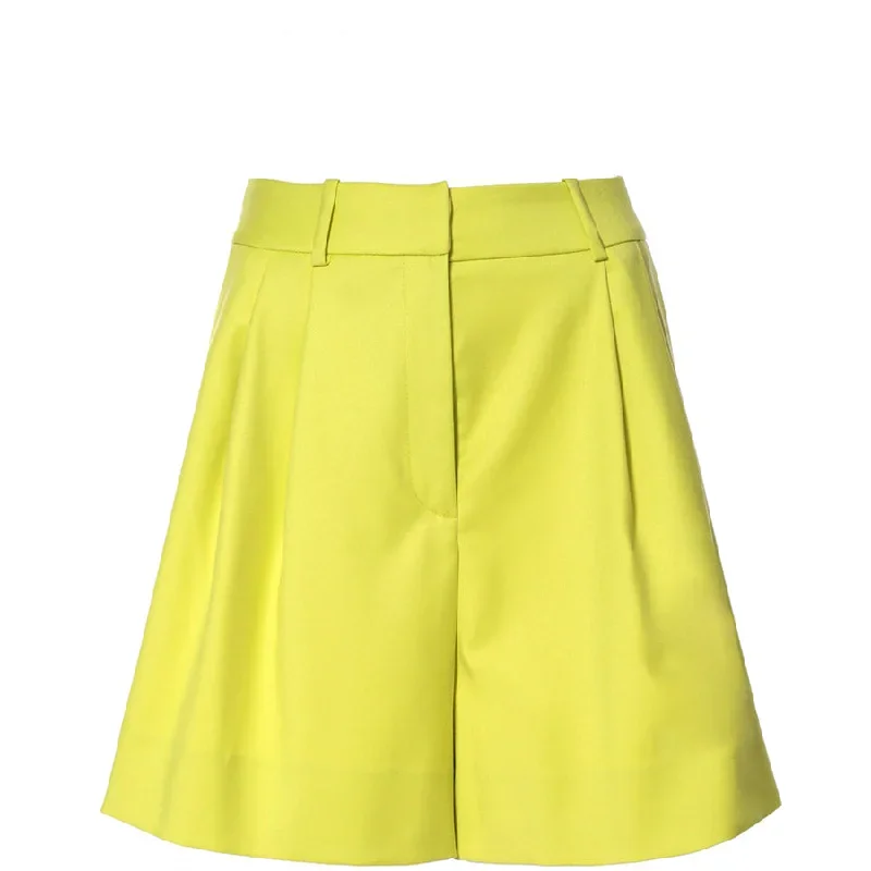 SHORTS ""LUCY"" IN LIME GREEN