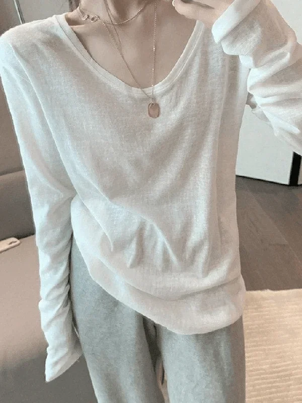 simple-solid-color-long-sleeve-tee