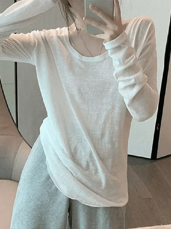 simple-solid-color-long-sleeve-tee