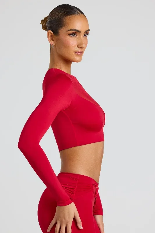 solea-long-sleeve-top-fire-red