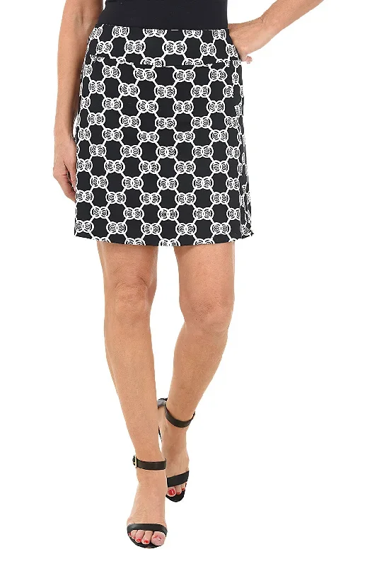 Double Medallion UPF50+ Pull-On Skort