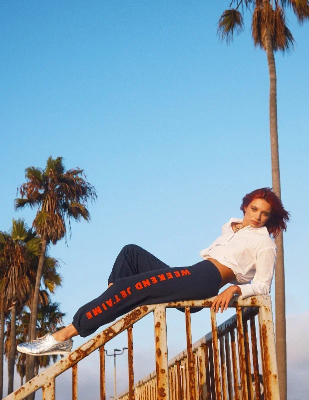 Sundry Weekend Lounge Sweatpant in Navy